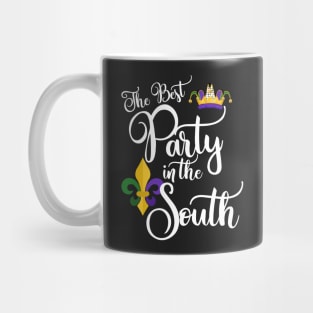 Best Party In The South - Mardi Gras Mug